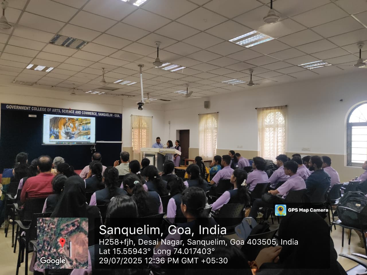 Department of Zoology celebrates International Tiger Day