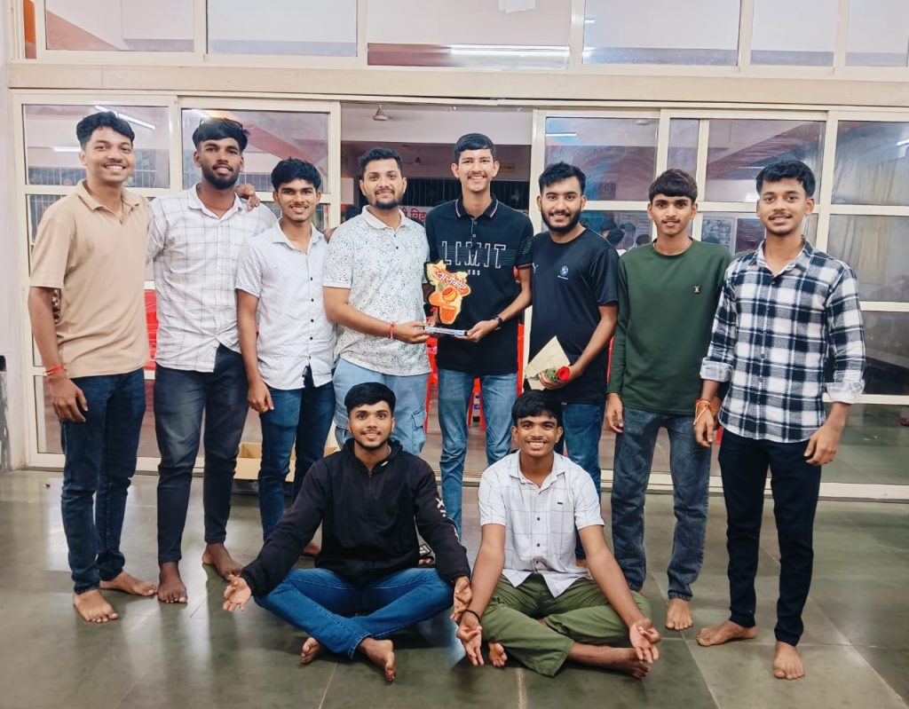 College Team Shines with 4th Place in Ghumat Aarti Contest