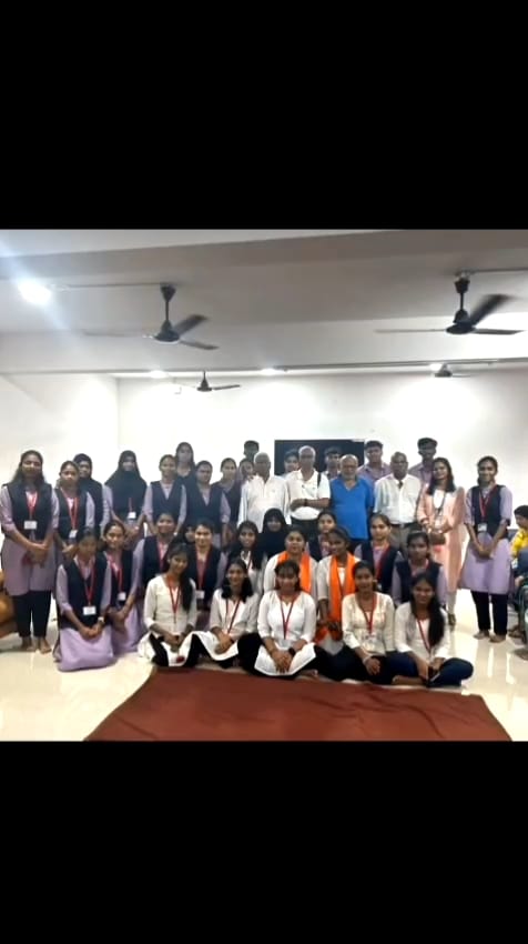NSS Visit to Shanti Kutir on Independence Day