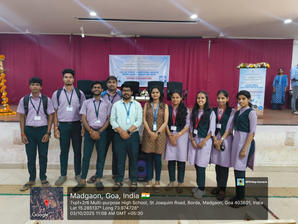 💻 Students Explore Language Technology at State-Level Workshop on Computational Linguistics