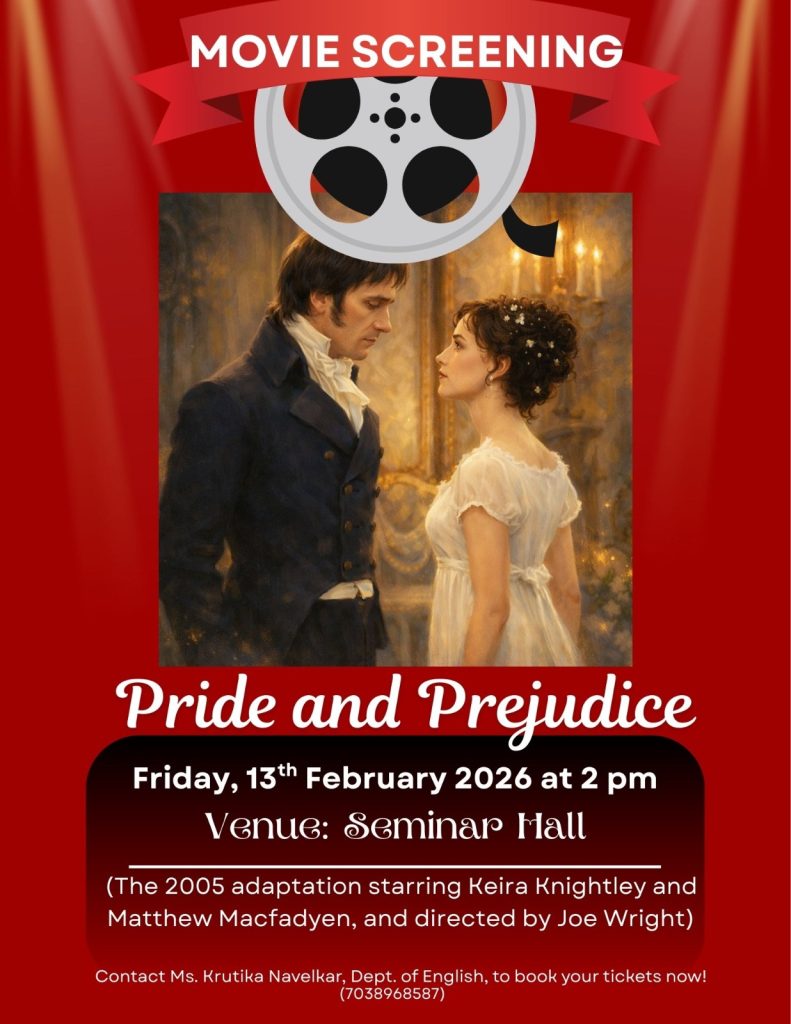Screening: Pride and Prejudice