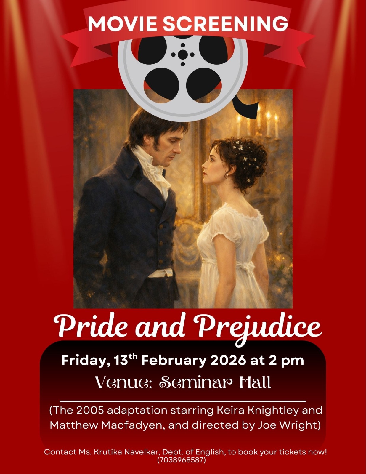 Screening: Pride and Prejudice