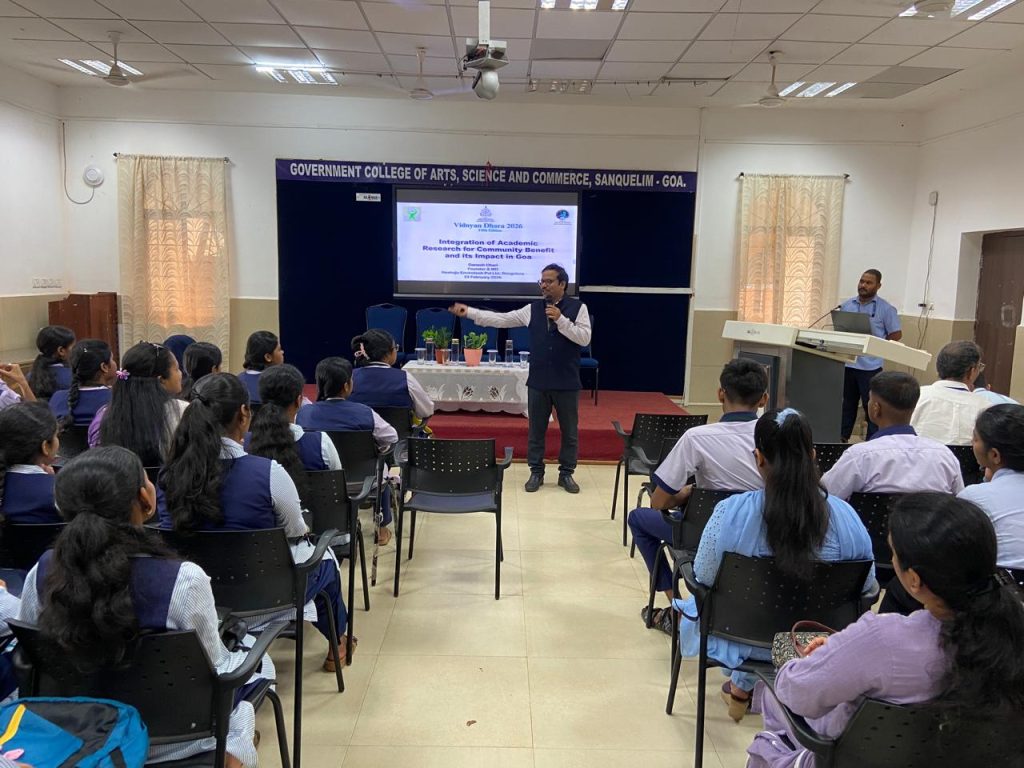 Taking innovation out of the classroom with Mr. Ganesh Chari!